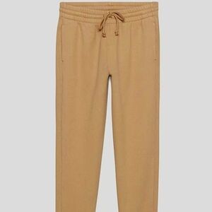 TNA Cozy AF Tan Jogger Pants, size M